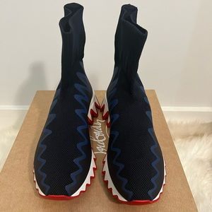 Christian Louboutin Sharky Sock Sneaker